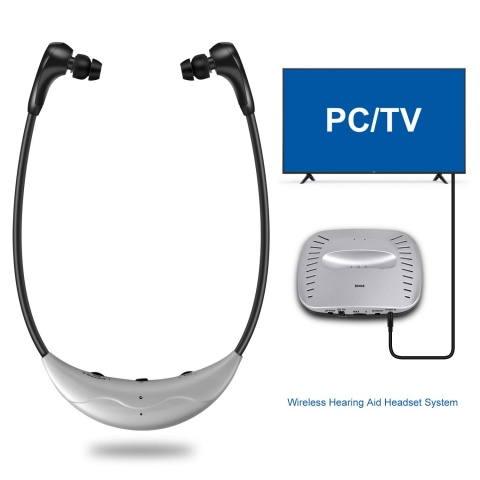Rybozen Kablosuz TV Kulaklk Verici Bluetooth Smart TV Kulakl