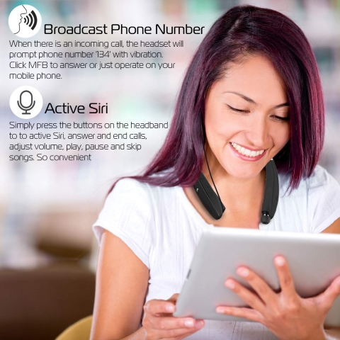 Moclever Wireless Kablosuz Kulaklk