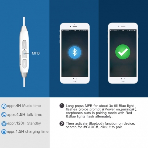 myfree Manyetik Bluetooth Kulaklk