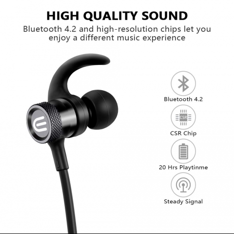 ELECITIZON Bluetooth Kulak i Kulaklk