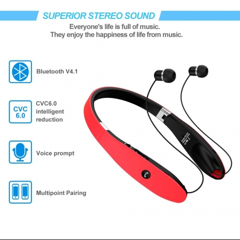 LBell Bluetooth Ense Tipi Kulaklk