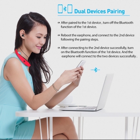LBell Bluetooth Ense Tipi Kulaklk