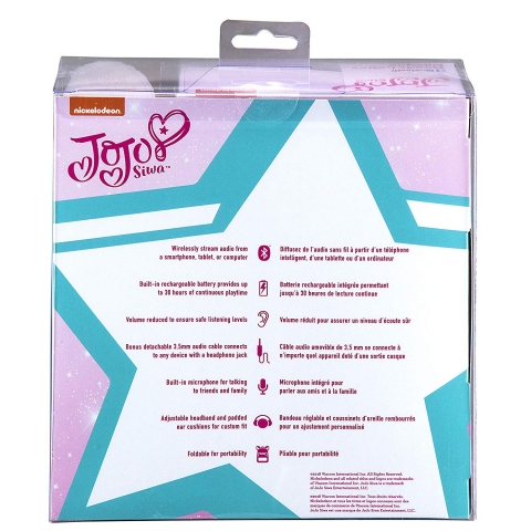 eKids JoJo Siwa Bluetooth Kulak �st� Kulakl�k