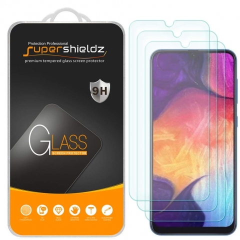 Supershieldz Galaxy A50 Temperli Cam Ekran Koruyucu (3 Adet)