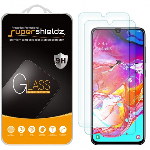 Supershieldz Galaxy A70 Temperli Cam Ekran Koruyucu (2 Adet)