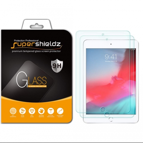 Supershieldz iPad Mini 5 Temperli Cam Ekran Koruyucu (2 Adet)