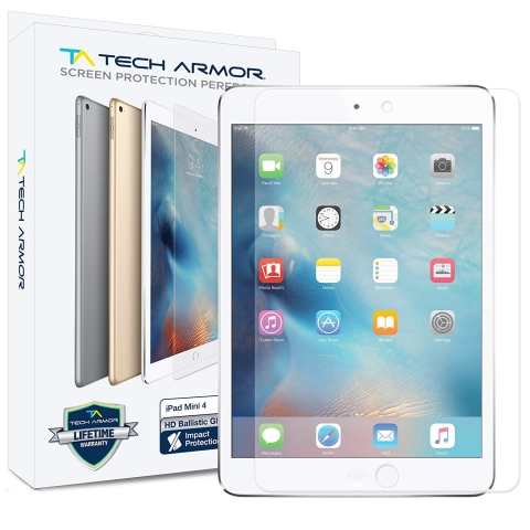 Tech Armor iPad Mini 5 Balistik Cam Ekran Koruyucu