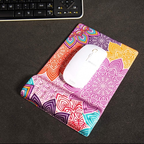 Cheliz �i�ek Desenli Mouse Pad