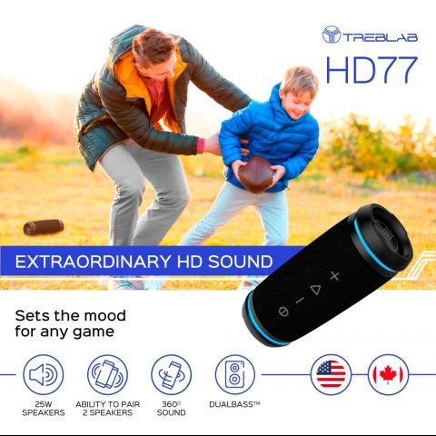 TREBLAB HD77 Premium Bluetooth Hoparl�r (25W)