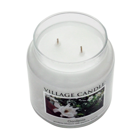 Village Candle Cam Kavanoz Kokulu Mum (Large)(Gardenia)