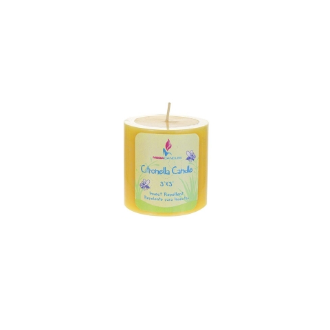 Mega Candles Citronella Round Mum (1 Adet)