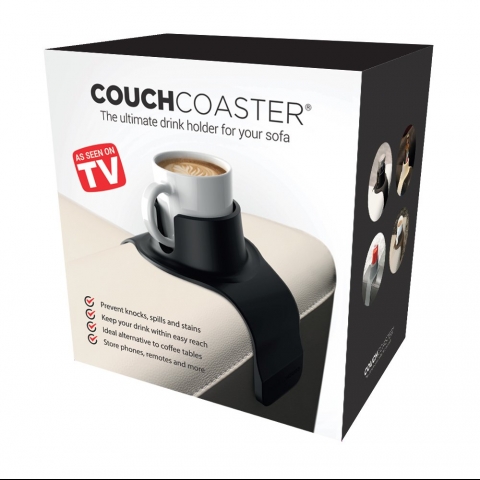 Hit Products CouchCoaster Koltuk in Bardak Tutucu (Kahve)