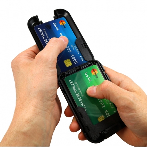 Flipside Wallets RFID Engellemeli Karbon Fiber Kartlk