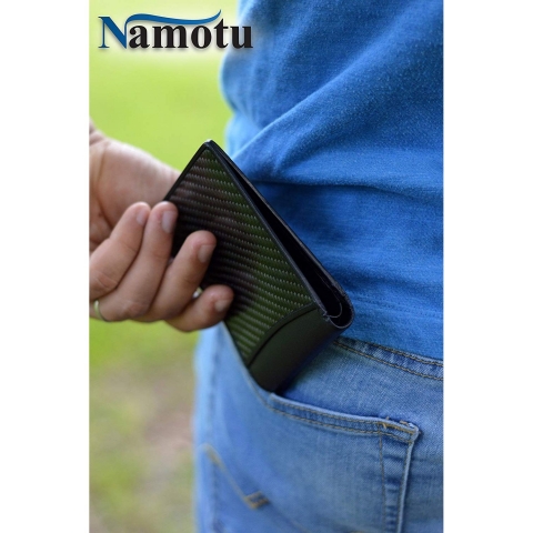 Namotu Carbon Fiber C�zdan (RFID Engellemeli)