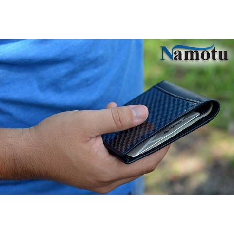 Namotu Carbon Fiber C�zdan (RFID Engellemeli)