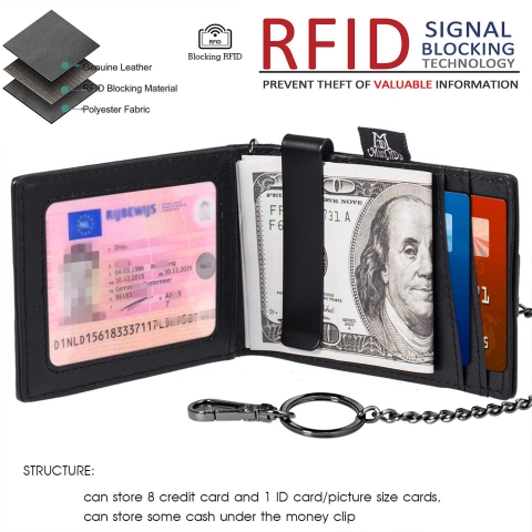 ManChDa RFID Engellemeli Karbon Fiber Kartlk
