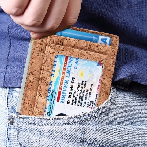 Kinzd RFID Engellemeli Erkek Minimal Kartlk