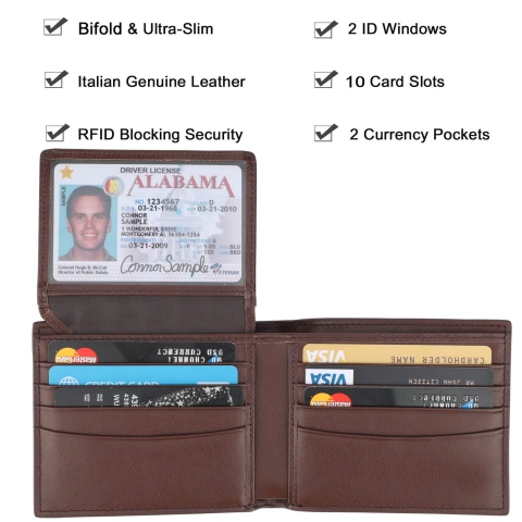 Lavemi RFID Engellemeli C�zdan (Kahve)