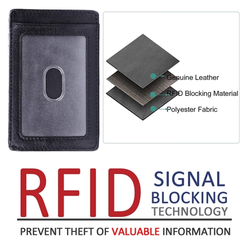 Kinzd RFID Engellemeli Erkek Minimal Kartlk