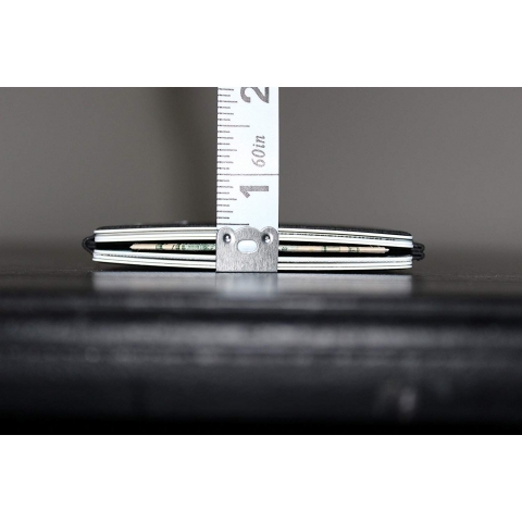 Infinity Wallet Erkek Minimal C�zdan (Siyah)