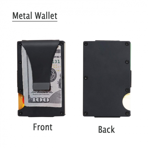 Kenpal Minimalist Erkek Kartl�k (Siyah)