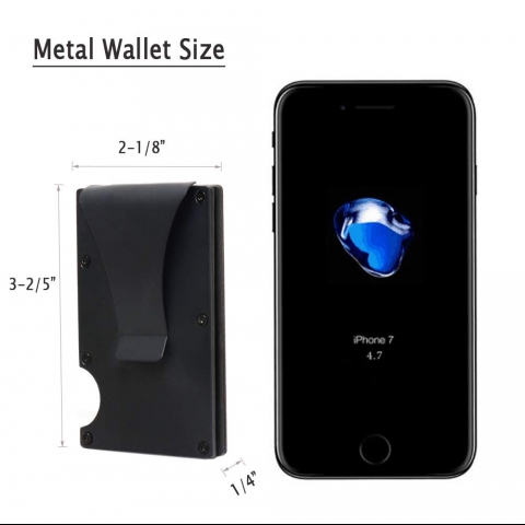 Kenpal Minimalist Erkek Kartl�k (Siyah)