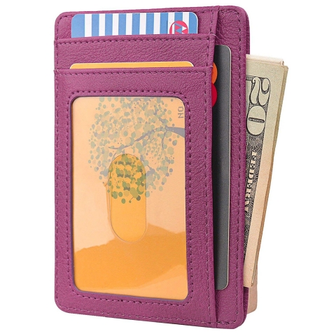 Buffway �nce Minimal RFID Engellemeli Kartl�k (Mor)