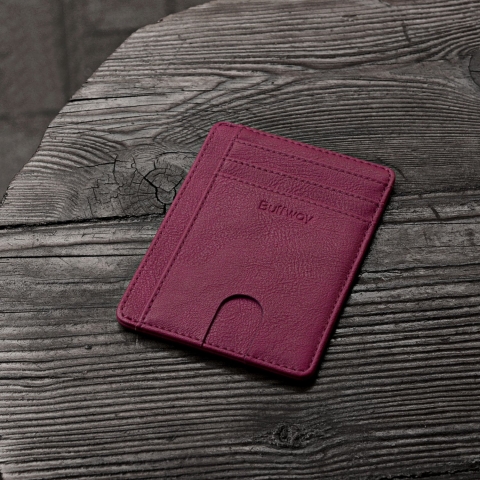 Buffway �nce Minimal RFID Engellemeli Kartl�k (Mor)
