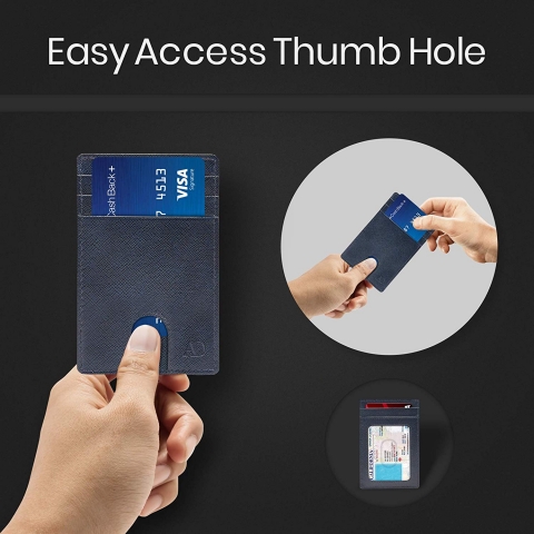 Access nce Minimalist RFID Engellenemeli Kartlk (Mavi)