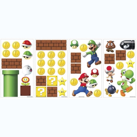 RoomMates Nintendo Super Mario Duvar Sticker