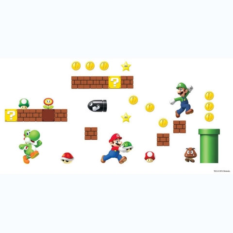 RoomMates Nintendo Super Mario Duvar Sticker