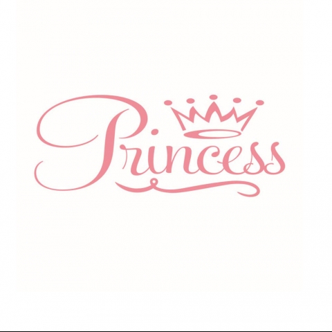 Dlvxine The Princess Duvar Sticker