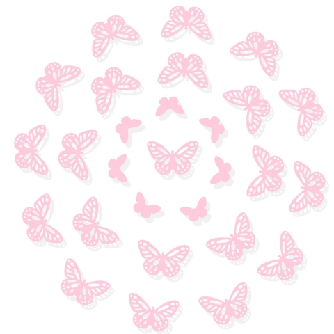 Luxbon 3D Kelebek Duvar Sticker (100 Adet)