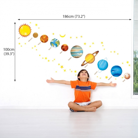 Decowall Duvar Sticker (Gezegen)