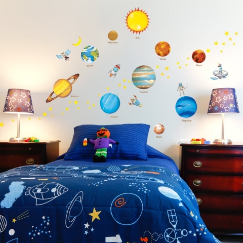 Decowall Duvar Sticker (Gezegen)