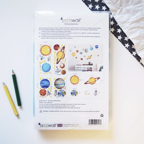 Decowall Duvar Sticker (Gezegen)
