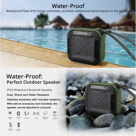 AYL Outdoor Su Geirmez Bluetooth 4.1 Hoparlr