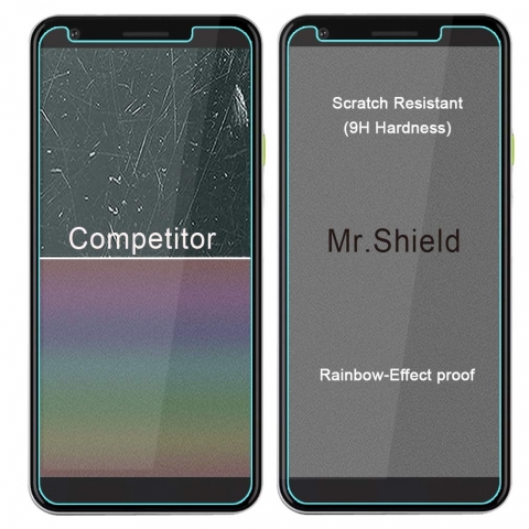Mr. Shield Google Pixel 3a XL Temperli Cam Ekran Koruyucu(3 Adet)