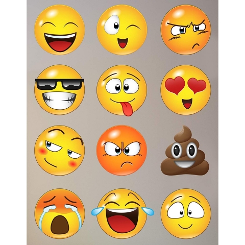 Stickerbrand Emoji Duvar Sticker