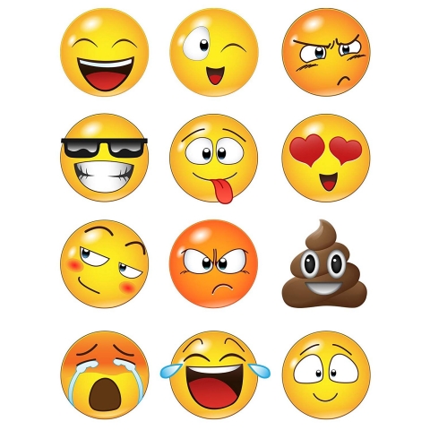 Stickerbrand Emoji Duvar Sticker