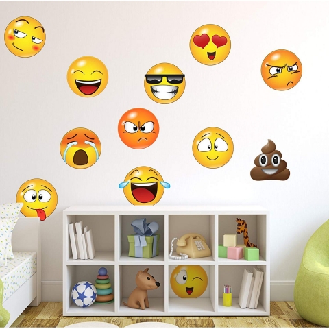 Stickerbrand Emoji Duvar Sticker