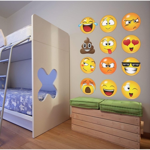 Stickerbrand Emoji Duvar Sticker