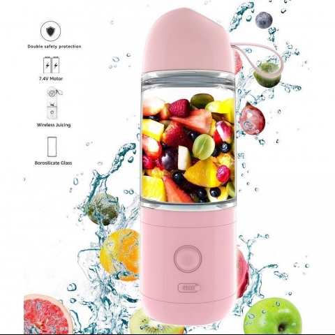 Bingo Ta��nabilir Meyve S�kaca�� Blender Termos (Pembe)