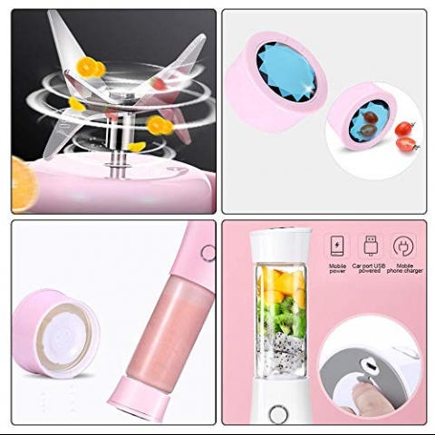 Volwco Meyve S�kaca�� Blender Termos (Mavi)(480ml)