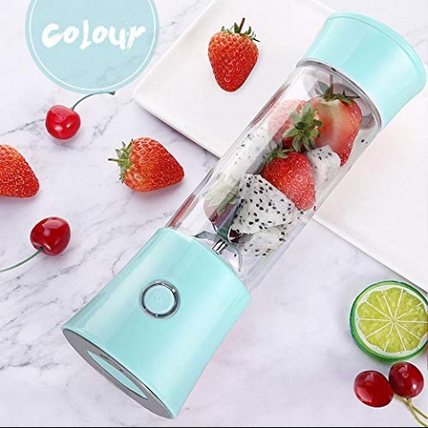 Volwco Meyve S�kaca�� Blender Termos (Mavi)(480ml)