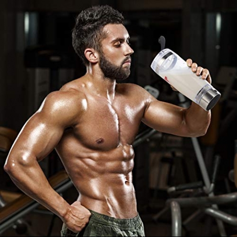 Level Up Paslanmaz elik Elektrikli Protein Shaker Termos