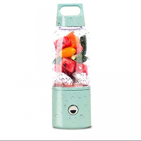 JXFS Ta��nabilir Blenderl� Termos (17 oz)(Mavi)