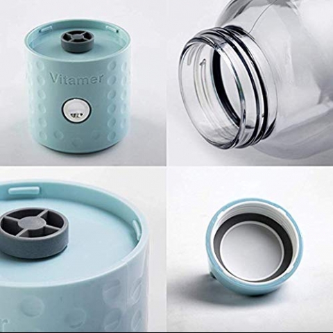 JXFS Ta��nabilir Blenderl� Termos (17 oz)(Mavi)