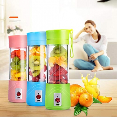 Tll-mm Elektirikli Ta��nabilir Blender Termos (Mavi)