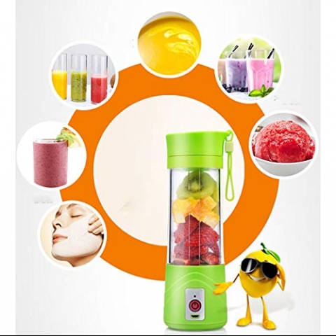 Tll-mm Elektirikli Ta��nabilir Blender Termos (Mavi)